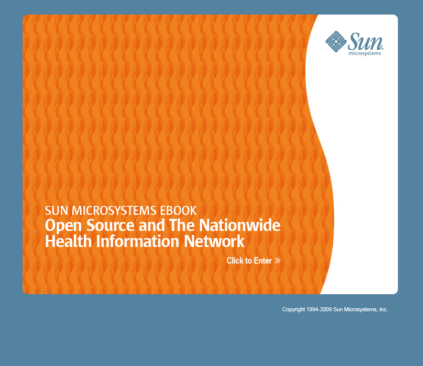 Click here to read the Sun Microsystems Open Source and The Nationwide Health Information Network eBook
