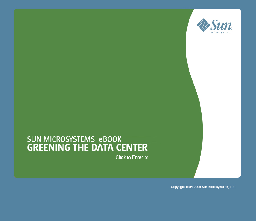 Click here to enter the Greening the Datacenter eBook
